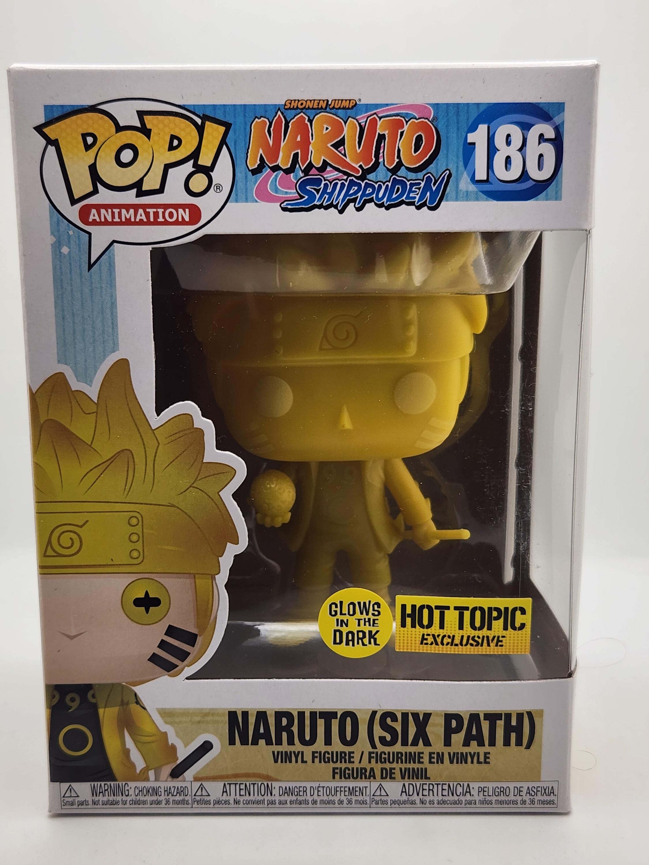 Funko Pop Anime Naruto (Six Path) Glow In top The Dark Hot Topic Exculsive