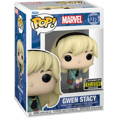 Gwen Stacy - #1275 -Spider-Man - Funko Pop! Vinyl Figure - Entertainment Earth Exclusive