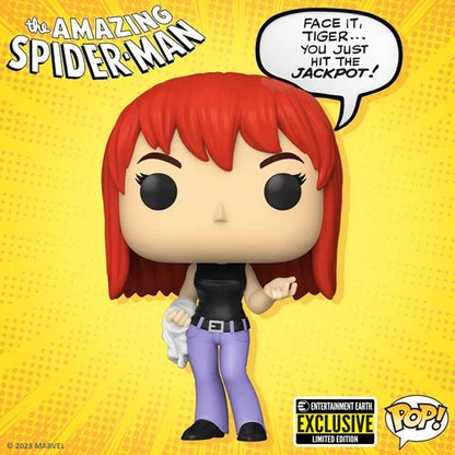 Mary Jane Watson - #1260 - Spider-Man - Funko Pop! Vinyl Figure - Entertainment Earth Exclusive