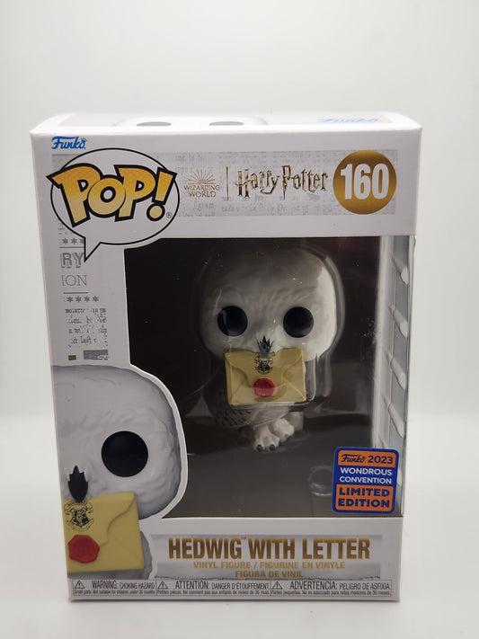 Hedwig with Letter - #160  - Box Condition - 9/10