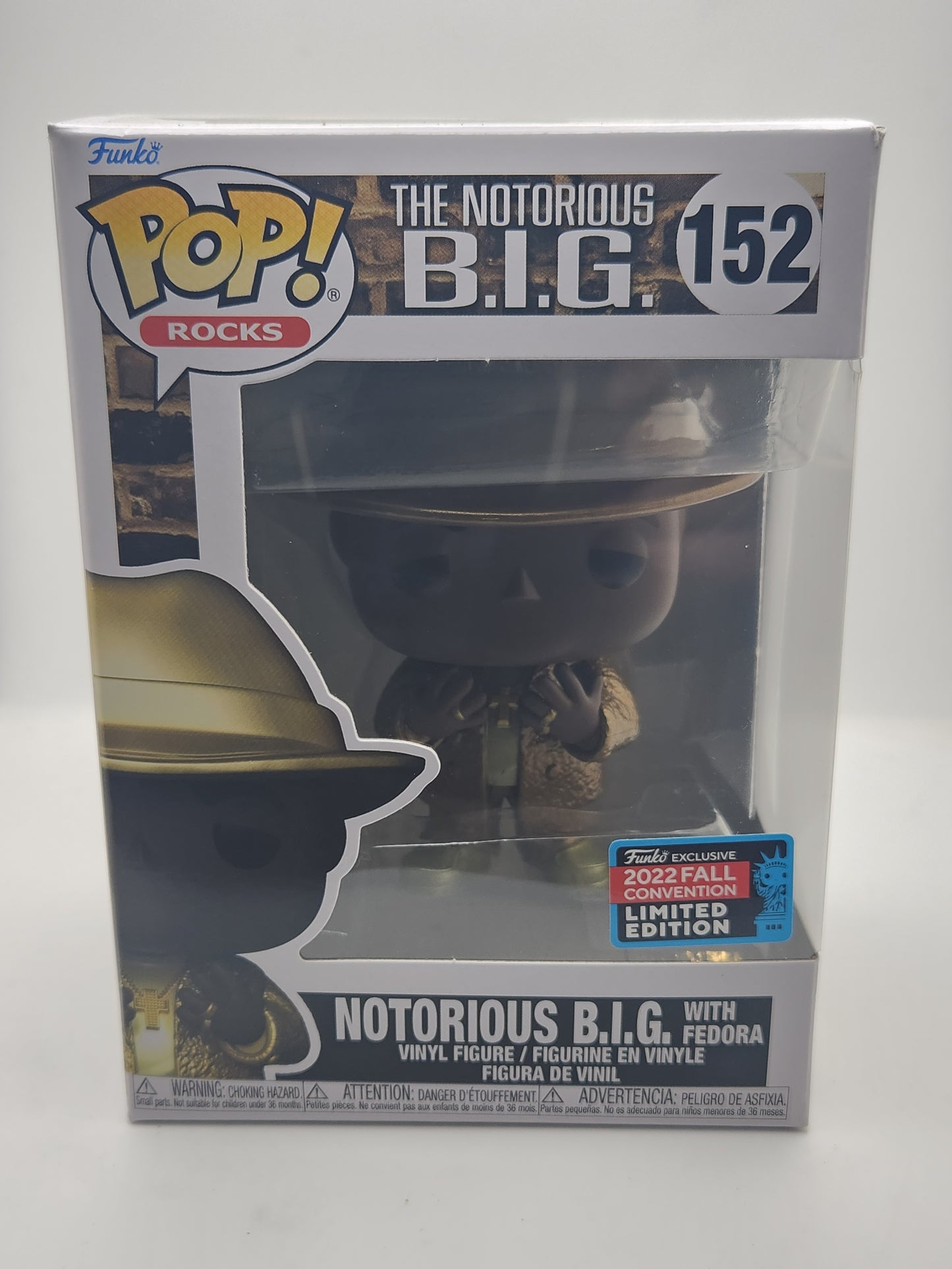 Notorious B.I.G. with Fedora - #152 - Box Condition - 9/10