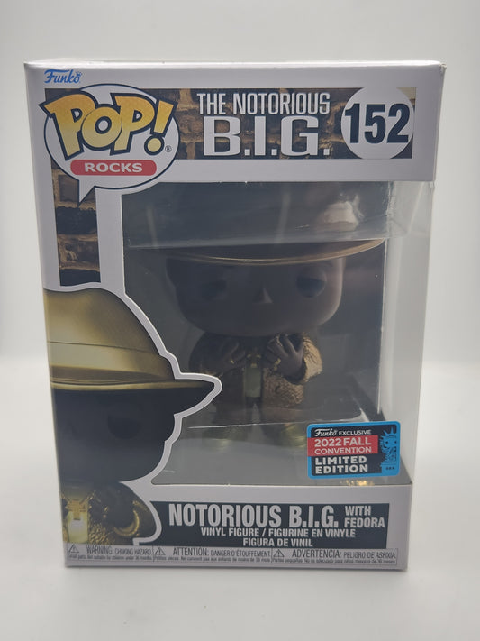 Notorious B.I.G. with Fedora - #152 - Box Condition - 9/10