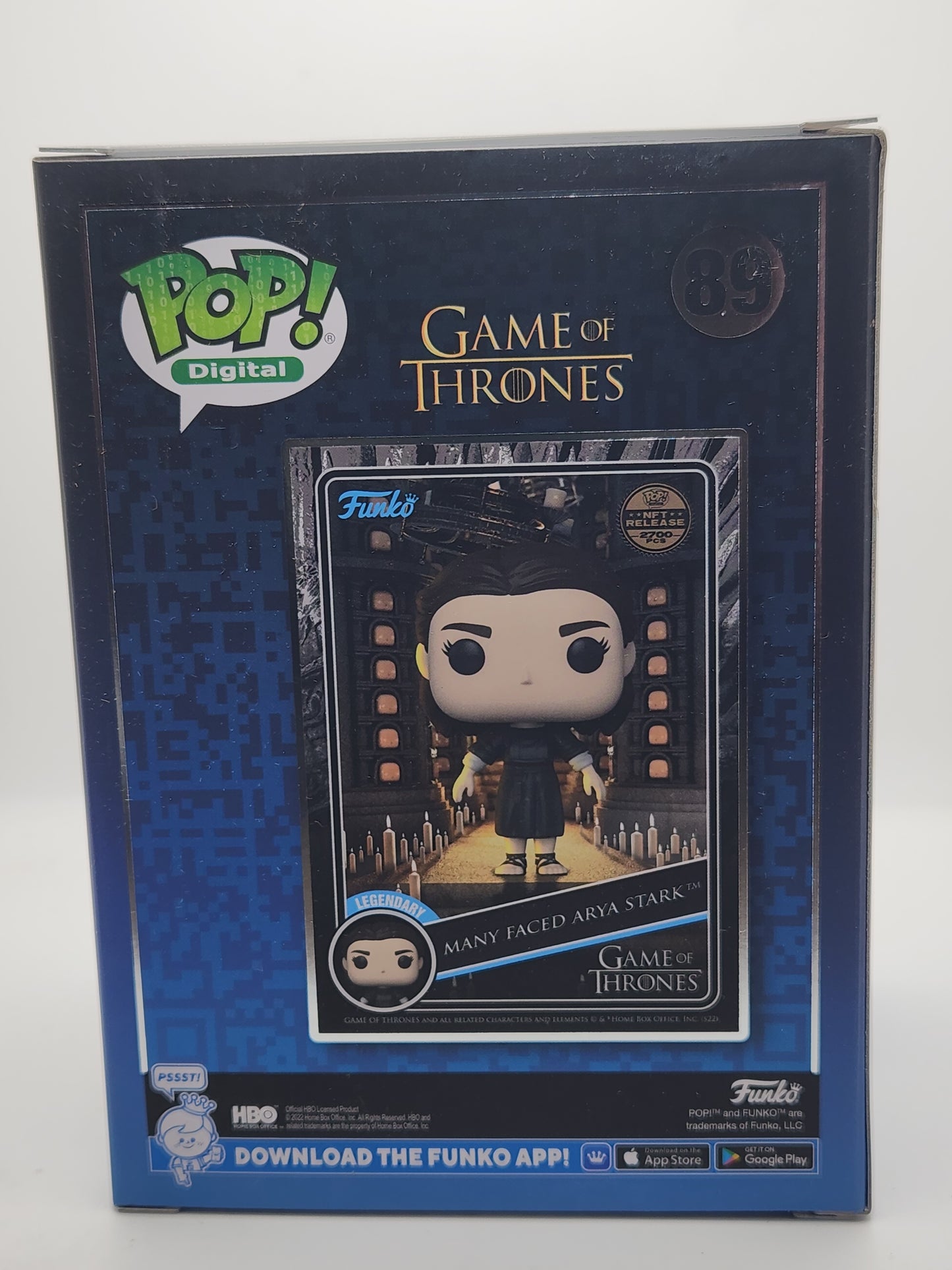 Many Faced Arya Stark - #89 - Box Condition - 9/10 - 2700 PCS LE