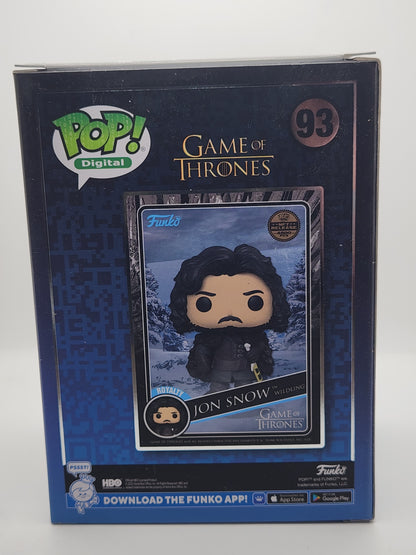 Jon Snow (Wildling) - #93  - Box Condition - 9/10 - 4500 PCS LE