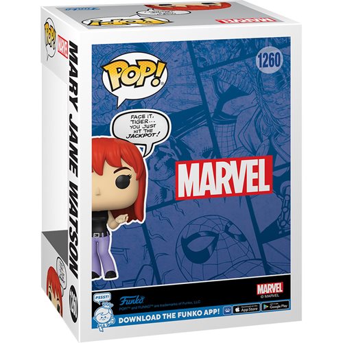 Mary Jane Watson - #1260 - Spider-Man - Funko Pop! Vinyl Figure - Entertainment Earth Exclusive