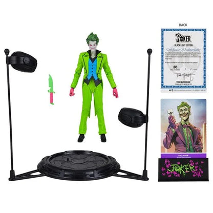 The Joker (Blacklight) -DC Multiverse - Infinite Frontier - McFarlane Toys Gold Label - 7-Inch Action Figure - Entertainment Earth/SDCC23 Exclusive - 3k PCS LE