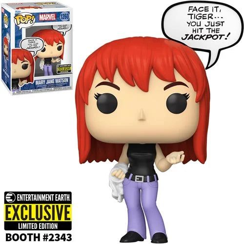 Mary Jane Watson - #1260 - Spider-Man - Funko Pop! Vinyl Figure - Entertainment Earth Exclusive