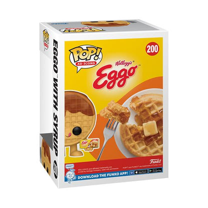 Kellogg's Eggo Waffle with Syrup (Scented) - #200 - Funko Pop! Vinyl Figure - Entertainment Earth Exclusive