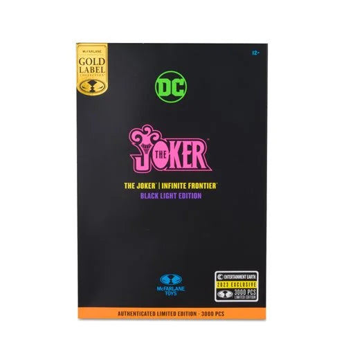 The Joker (Blacklight) -DC Multiverse - Infinite Frontier - McFarlane Toys Gold Label - 7-Inch Action Figure - Entertainment Earth/SDCC23 Exclusive - 3k PCS LE