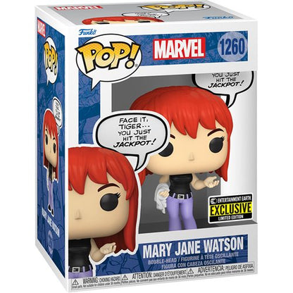 Mary Jane Watson - #1260 - Spider-Man - Funko Pop! Vinyl Figure - Entertainment Earth Exclusive