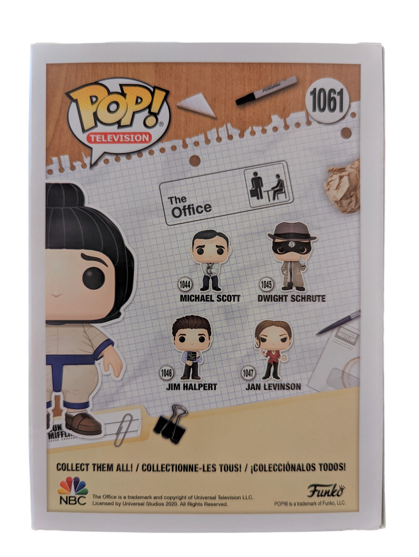 Andy Bernard (in Sumo Suit) - #1061 - Box Condition 7/10