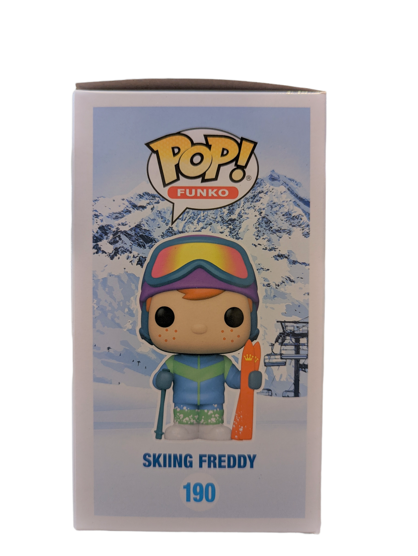 Skiing Freddy - #190 - Estado de la caja 8/10