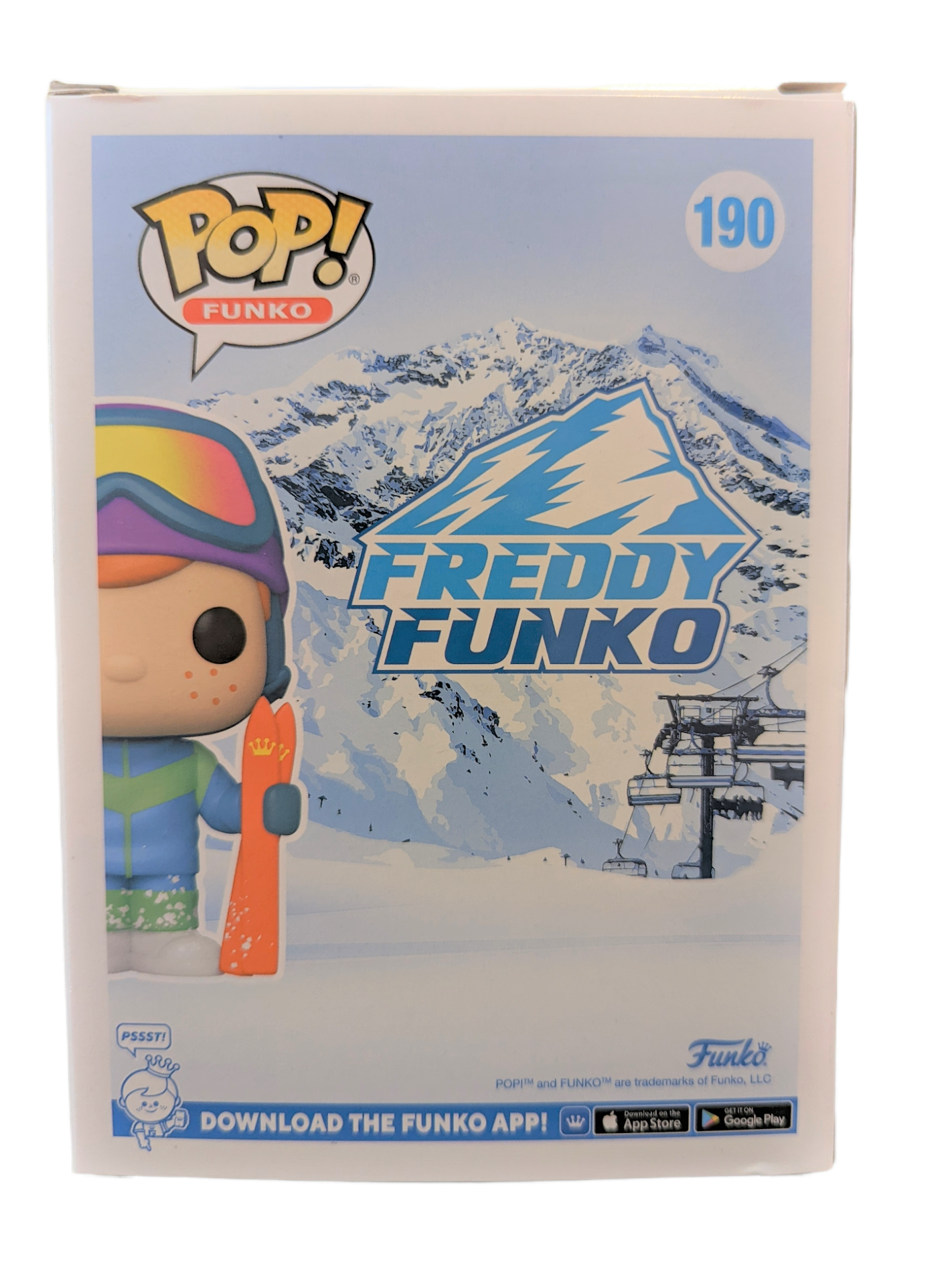 Skiing Freddy - #190 - Box Condition 8/10