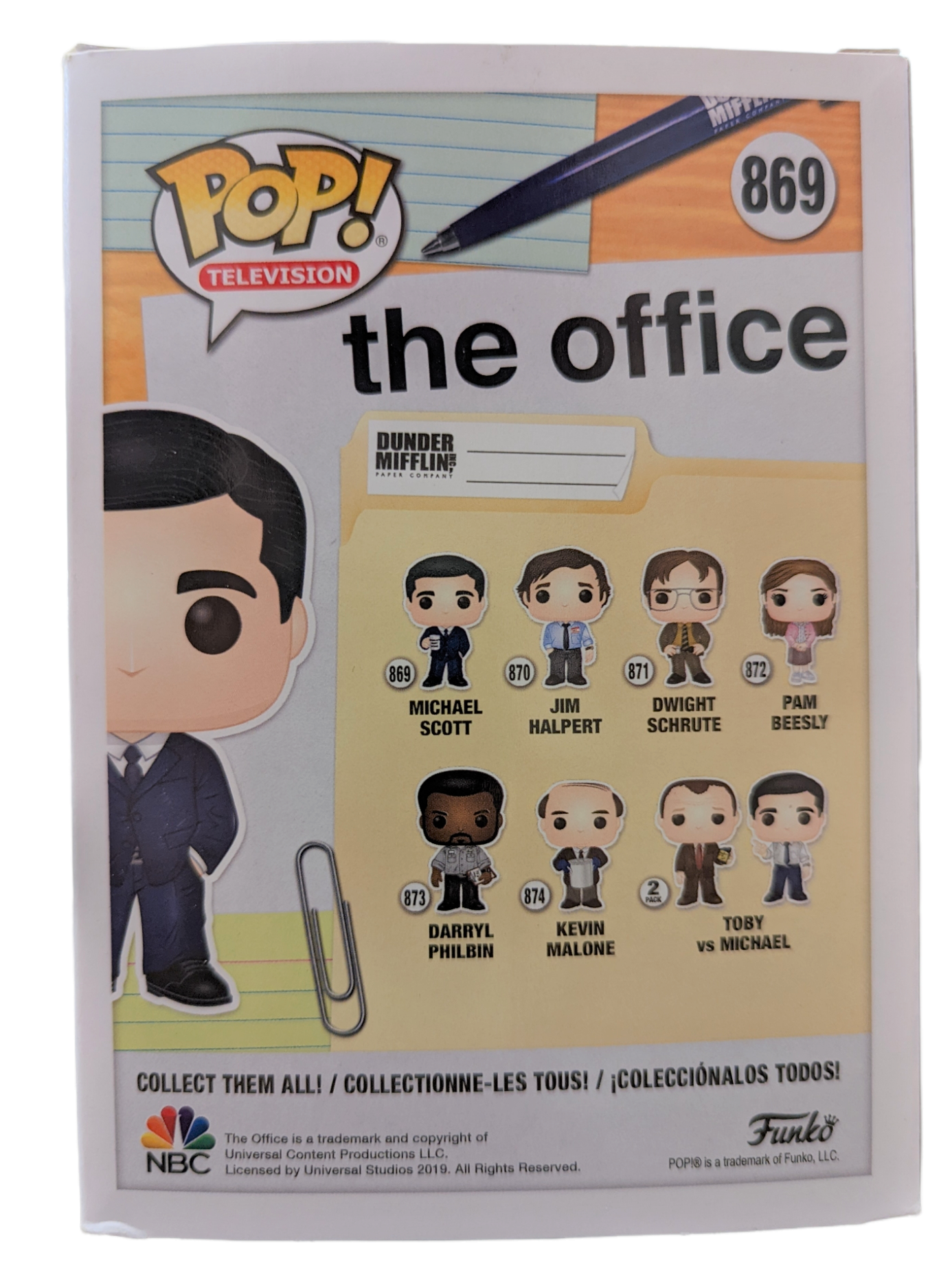 Michael Scott - #869 - Estado de la caja 8/10