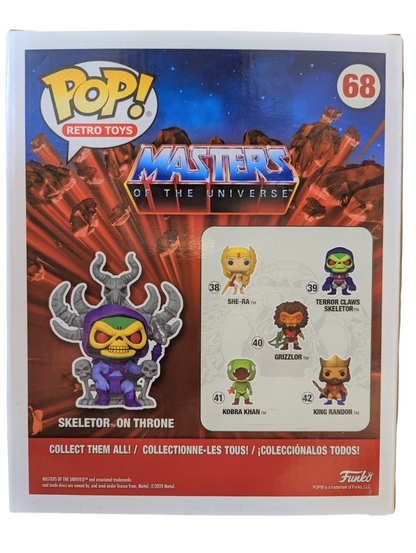 Skeletor on Throne - #68 - Box Condition 9/10