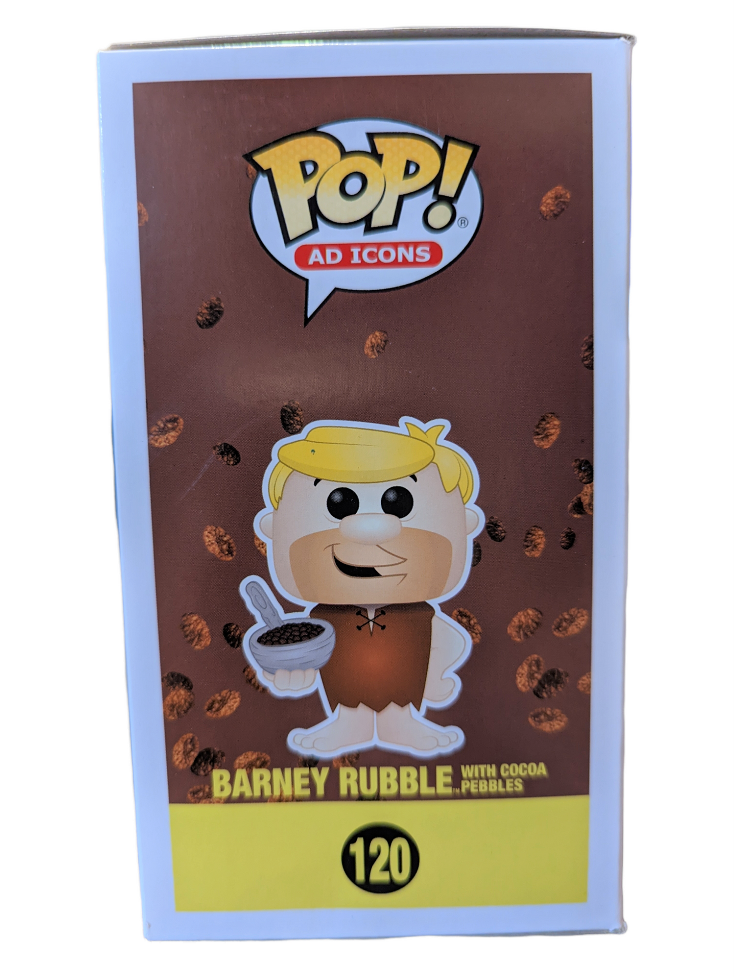 Barney Rubble (con Cocoa Pebbles) - #120 - Estado de la caja 7/10