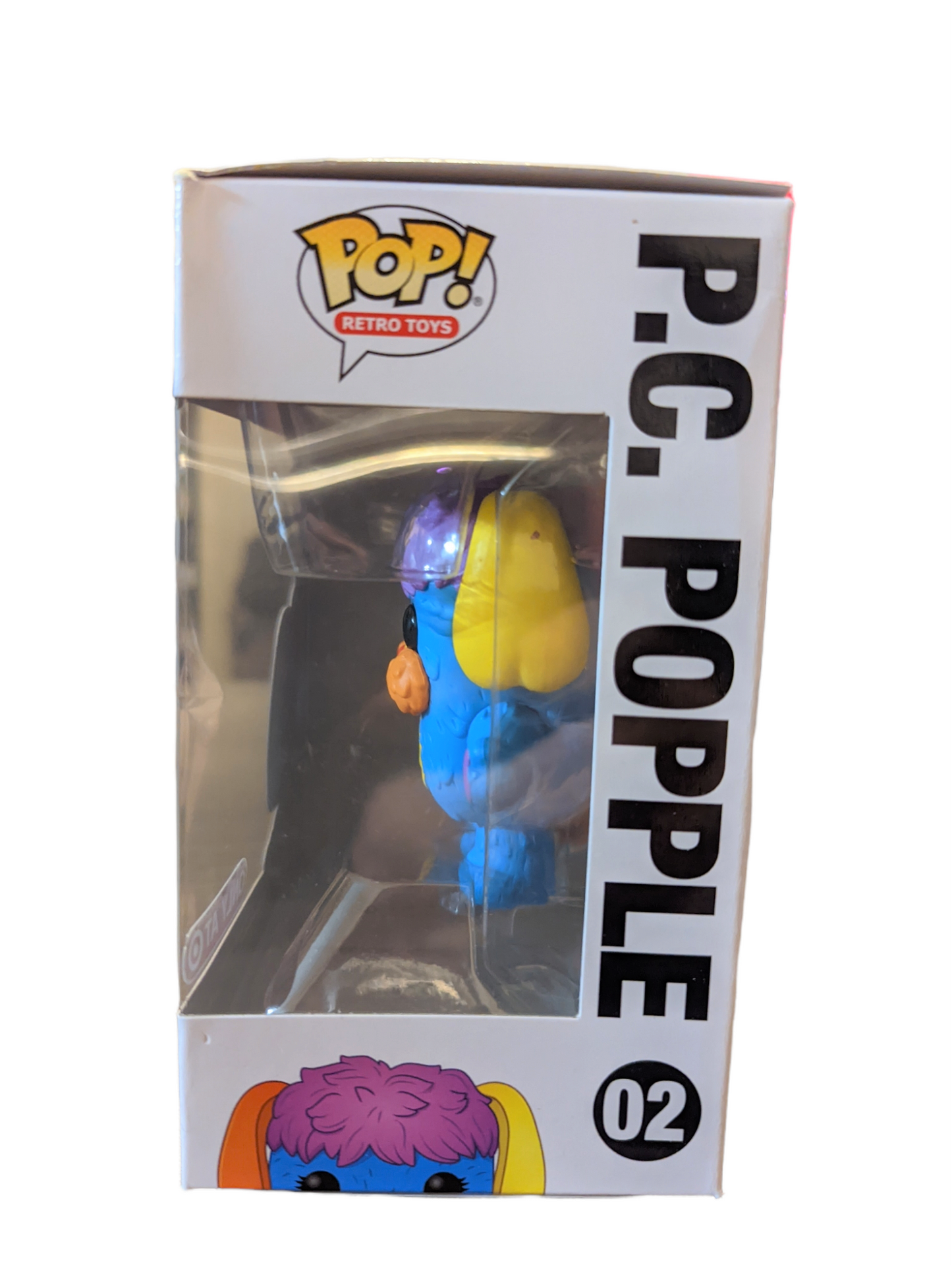 PC Popple - #02 - Pegatina exclusiva de Target - Estado de la caja 8/10