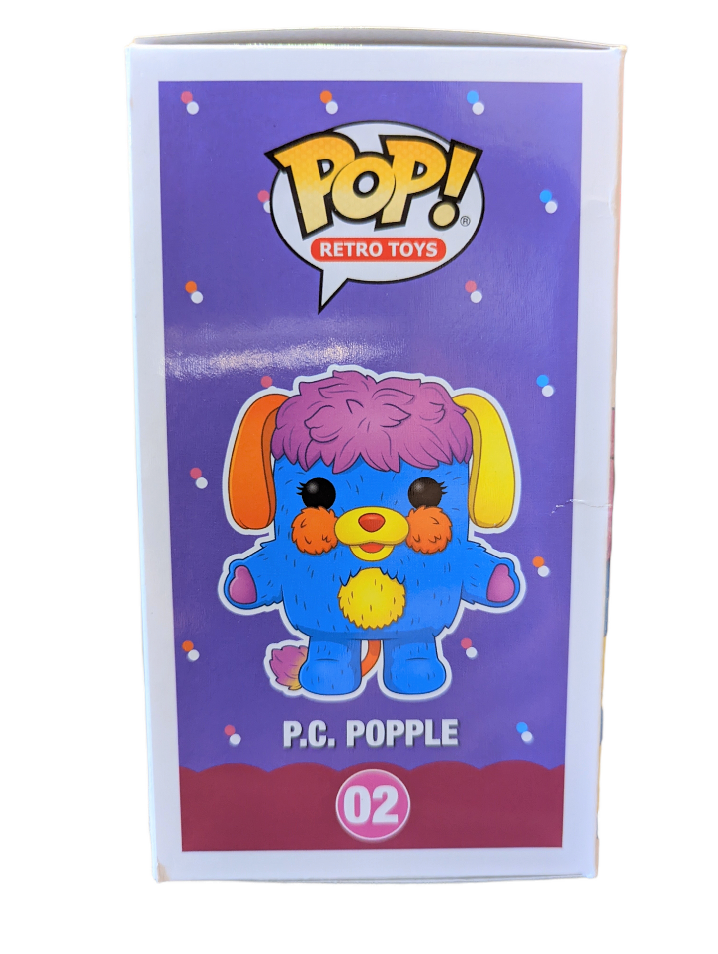 PC Popple - #02 - Pegatina exclusiva de Target - Estado de la caja 8/10