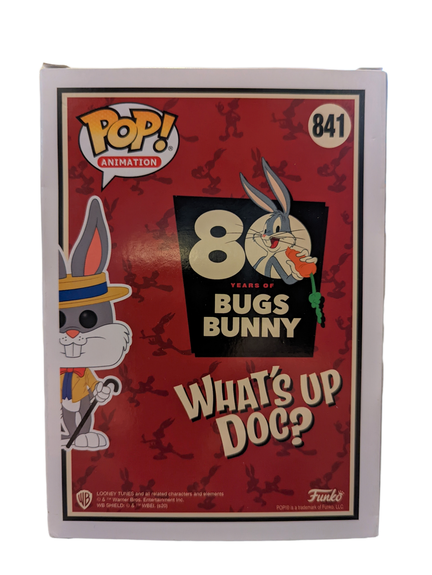 Bugs Bunny (Traje de exhibición) - #841 - Estado de la caja 8/10