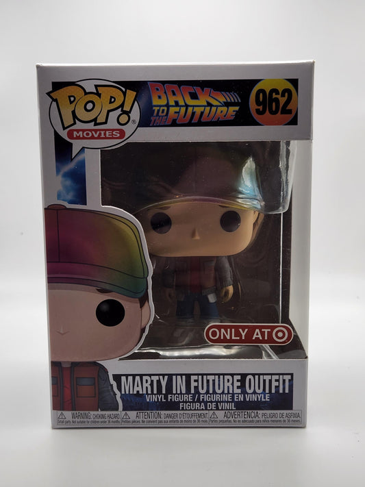 Marty In Future Outfit (Métallisé) - #962 - État de la boîte 8/10