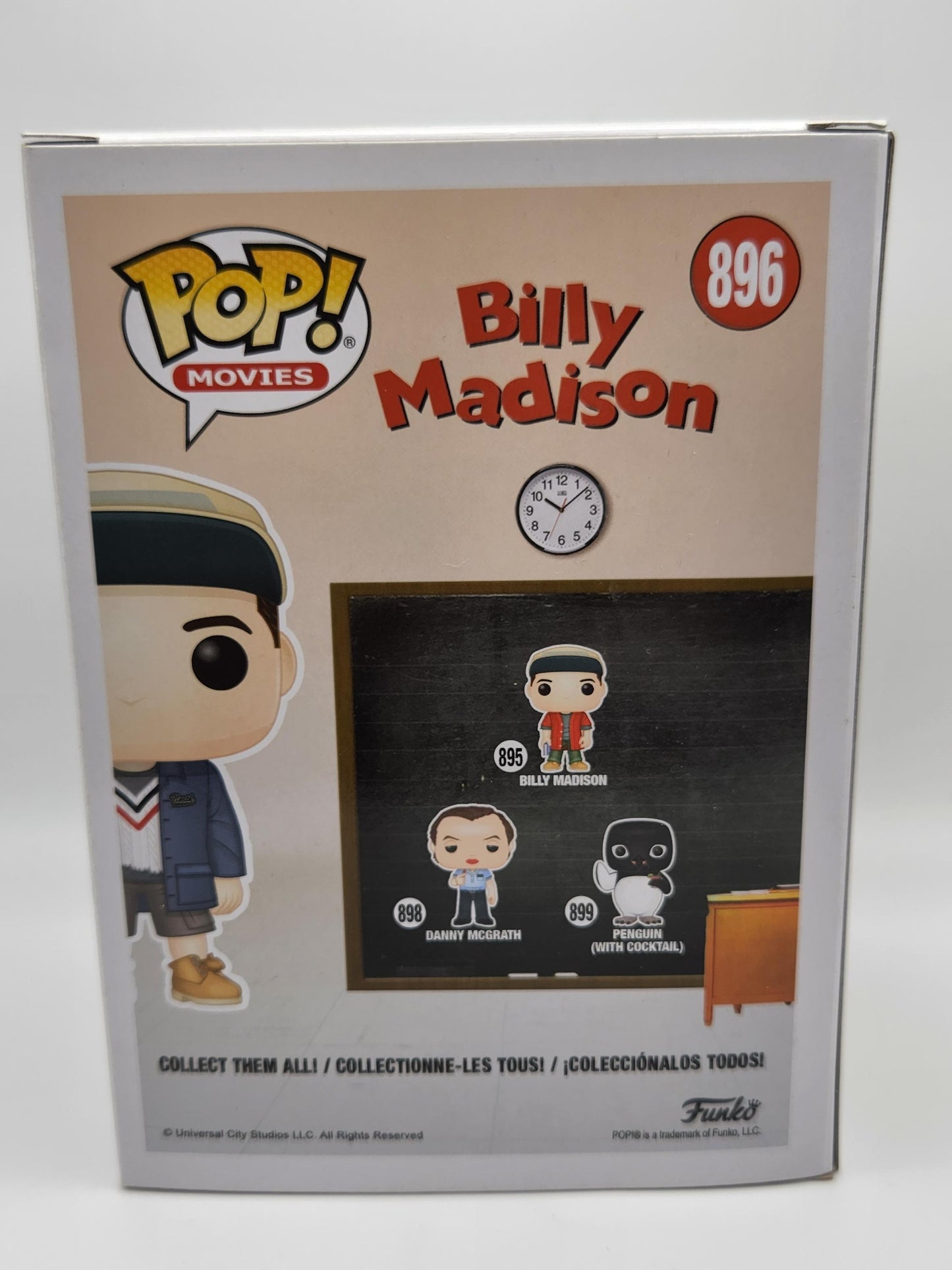 Billy Madison (chaqueta azul) - #896 - Estado de la caja 7/10