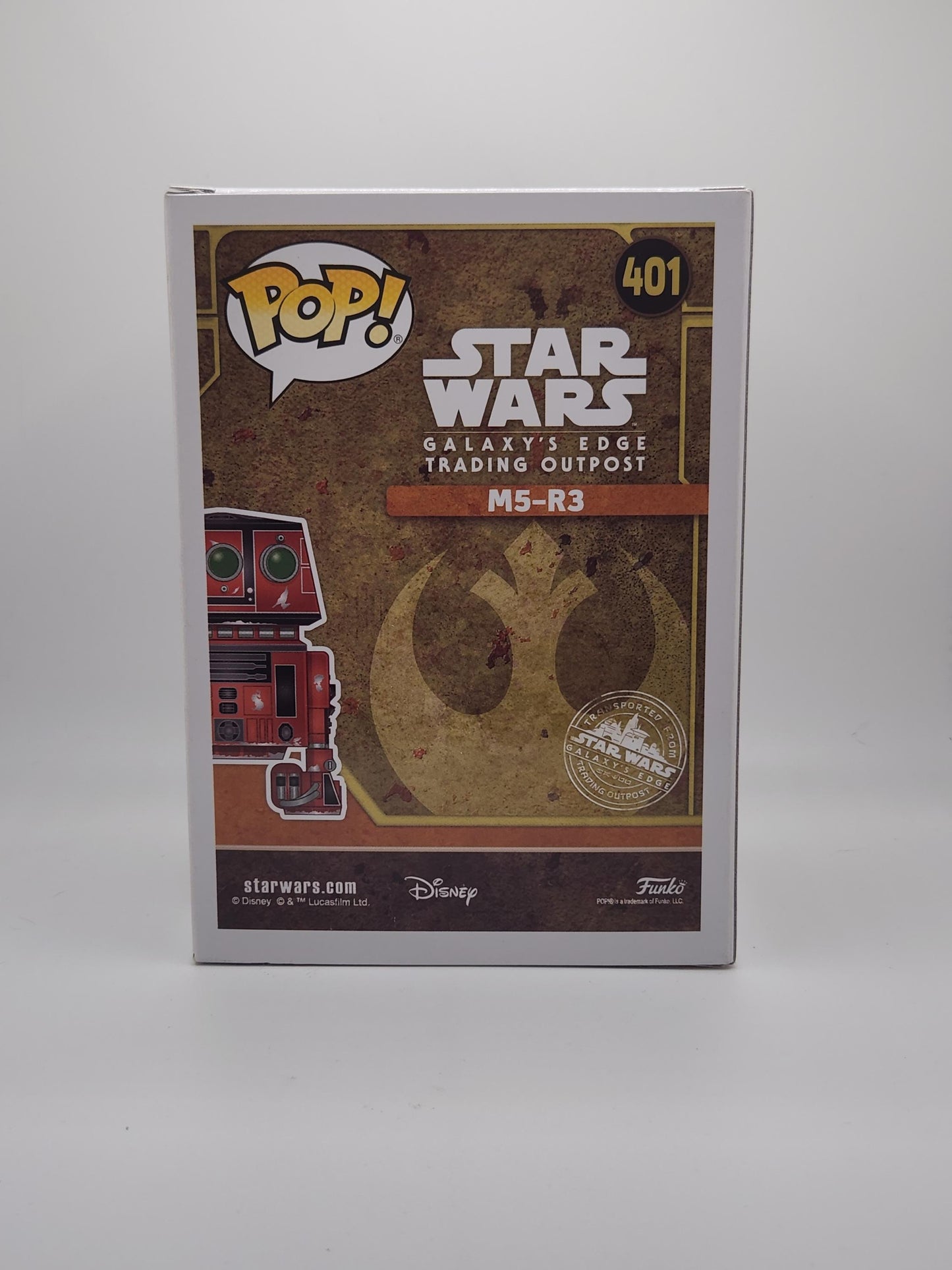 M5-R3 - #401 - Target Exclusive Sticker - Box Condition 7/10