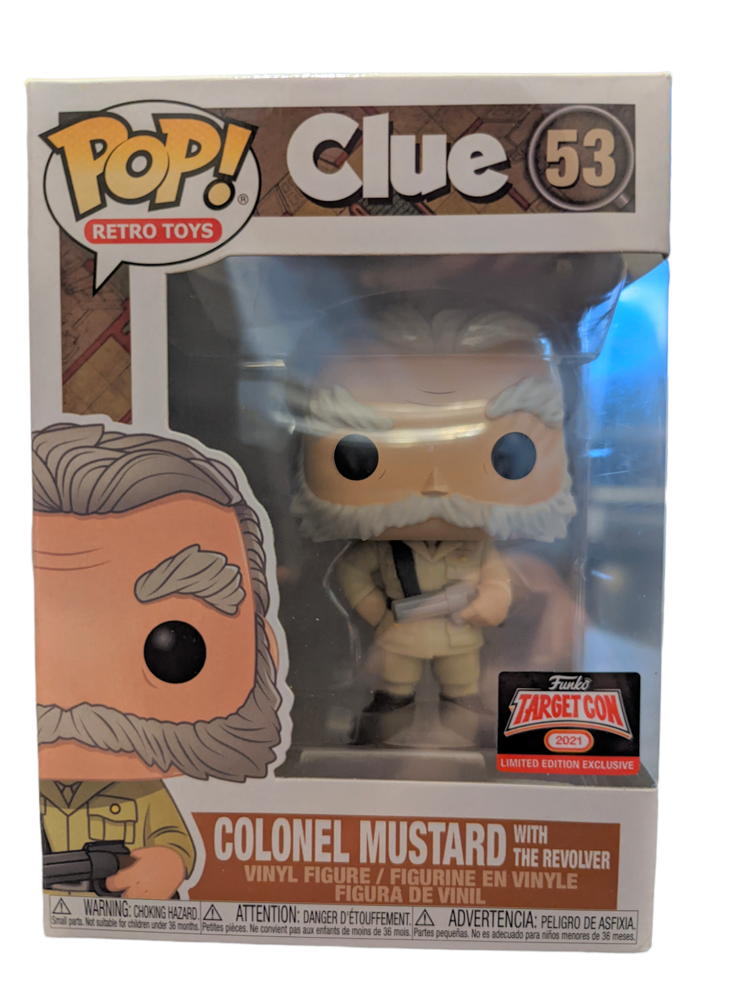 Colonel Mustard (with the Revolver) - #52 - Box Condition 8/10