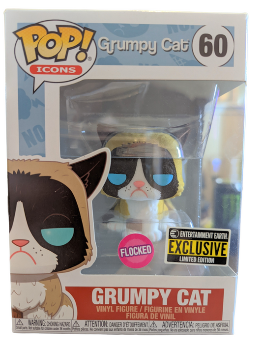 Grumpy Cat (Flocked) - #60 - Estado de la caja 7/10