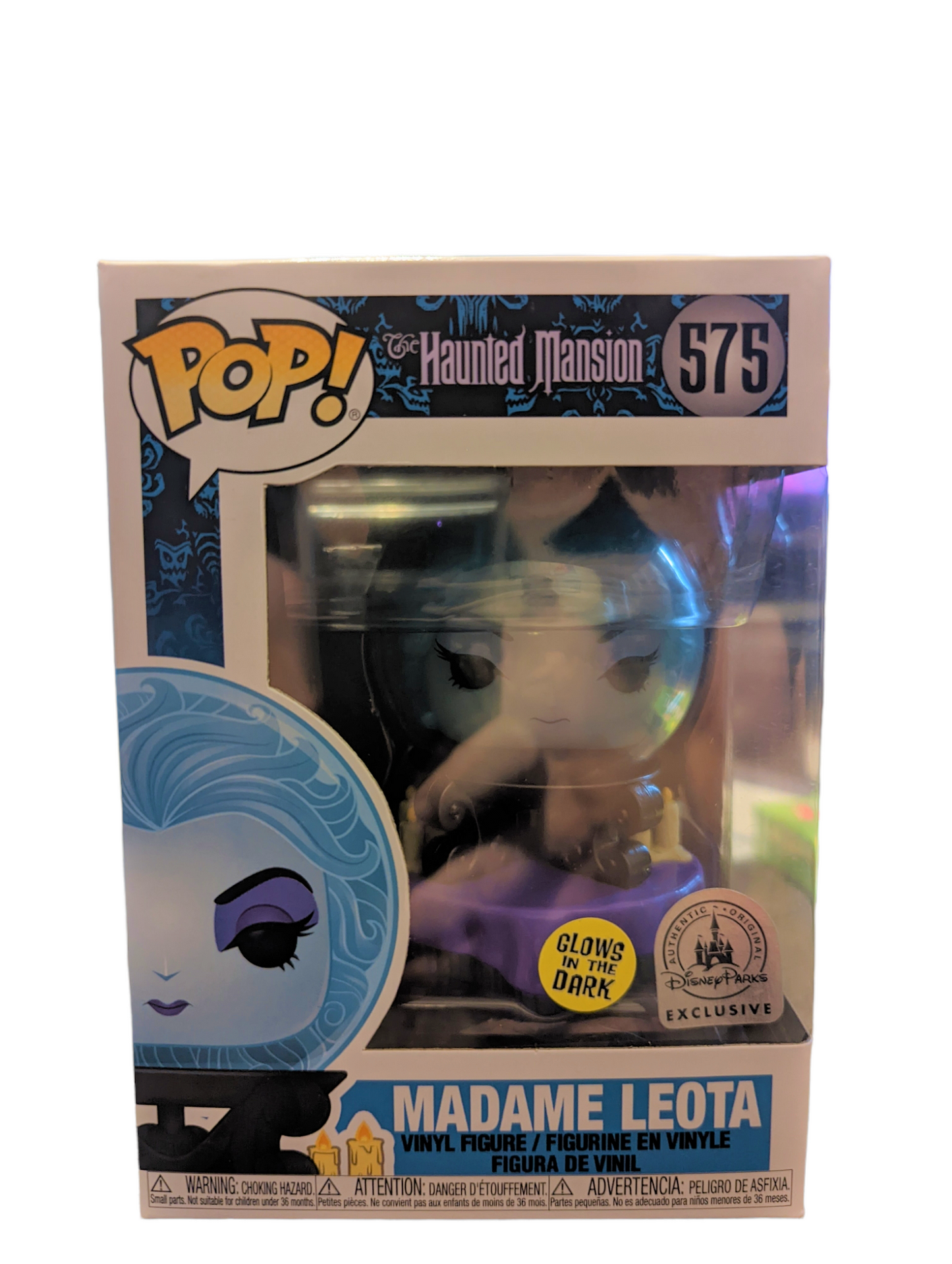 Madame Leota (Glow) - #575 - Disney Park Excl - Condición 9/10