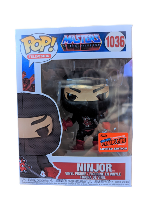 Ninjor - #1036 - 2020 NYCC Sticker - Box Condition - 9/10