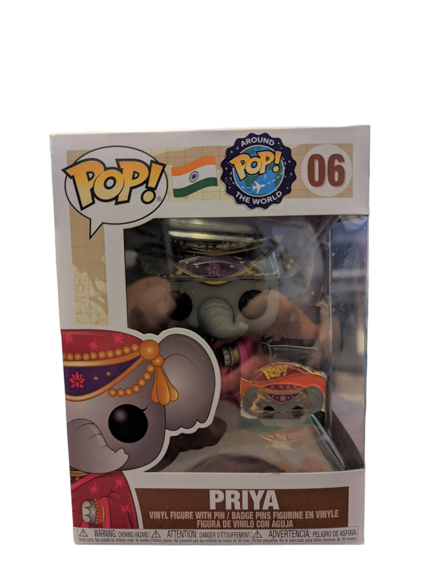 Priya (avec broche en émail) - #06 - Condition de la boîte 8/10