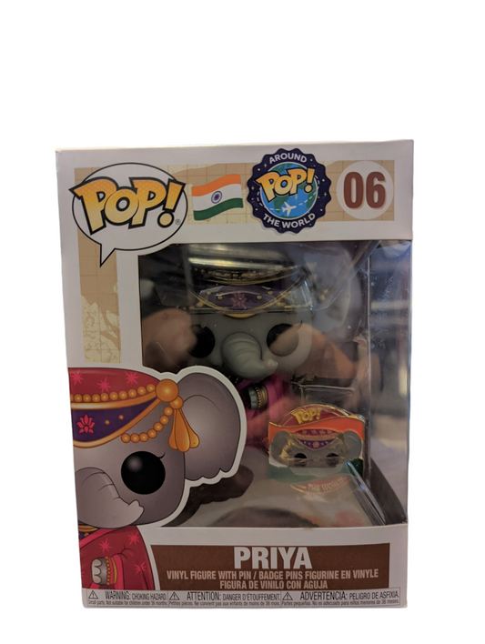 Priya (with enamel pin) - #06 - Box Condition 8/10