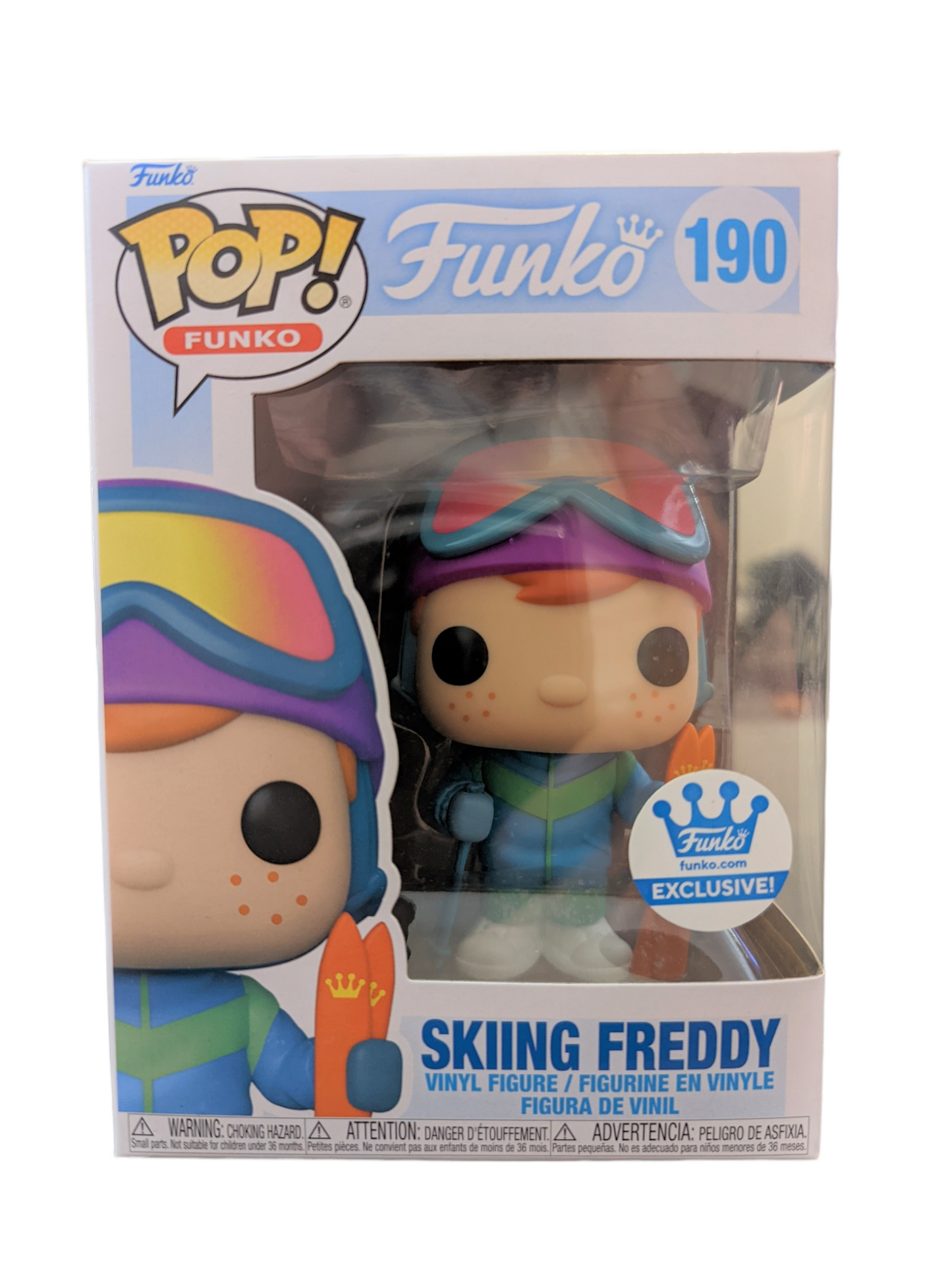 Skiing Freddy - #190 - Estado de la caja 8/10