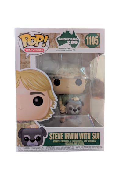 Steve Irwin (con Sui) - #1105 - Estado de la caja 8/10