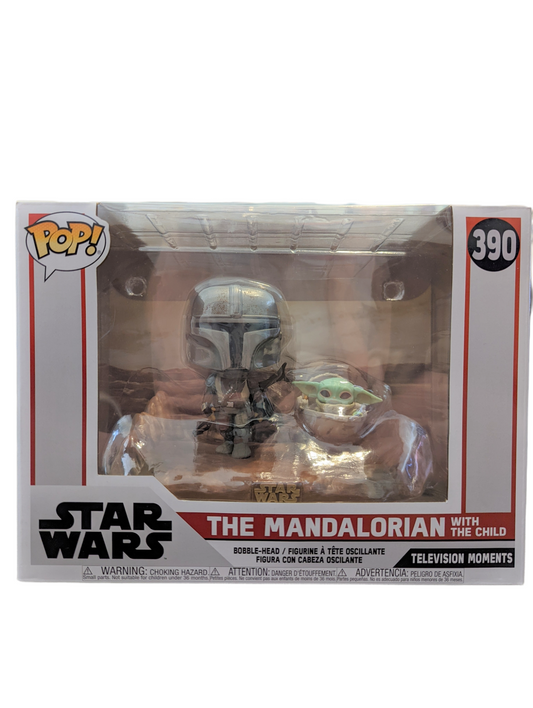 The Mandalorian (with The Child) - #390 - Box Condition 9/10