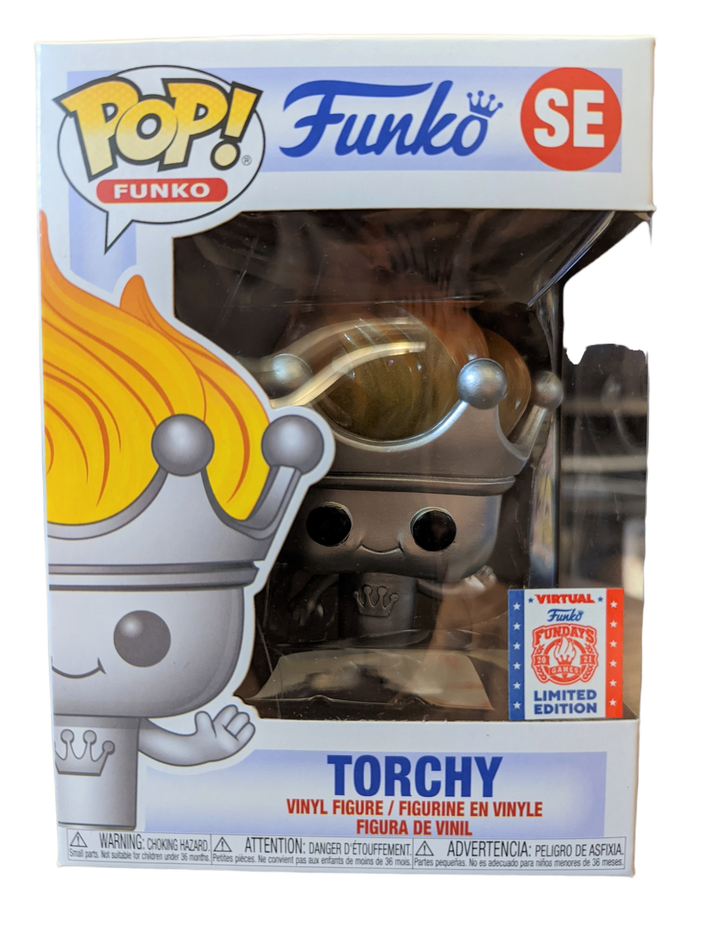 Torchy - SE - 2021 Funday Sticker - Box Condition 9/10