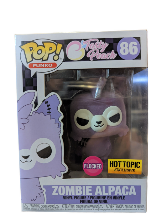 Zombie Alpaca (Flocked) - #86 - Box Condition 8/10