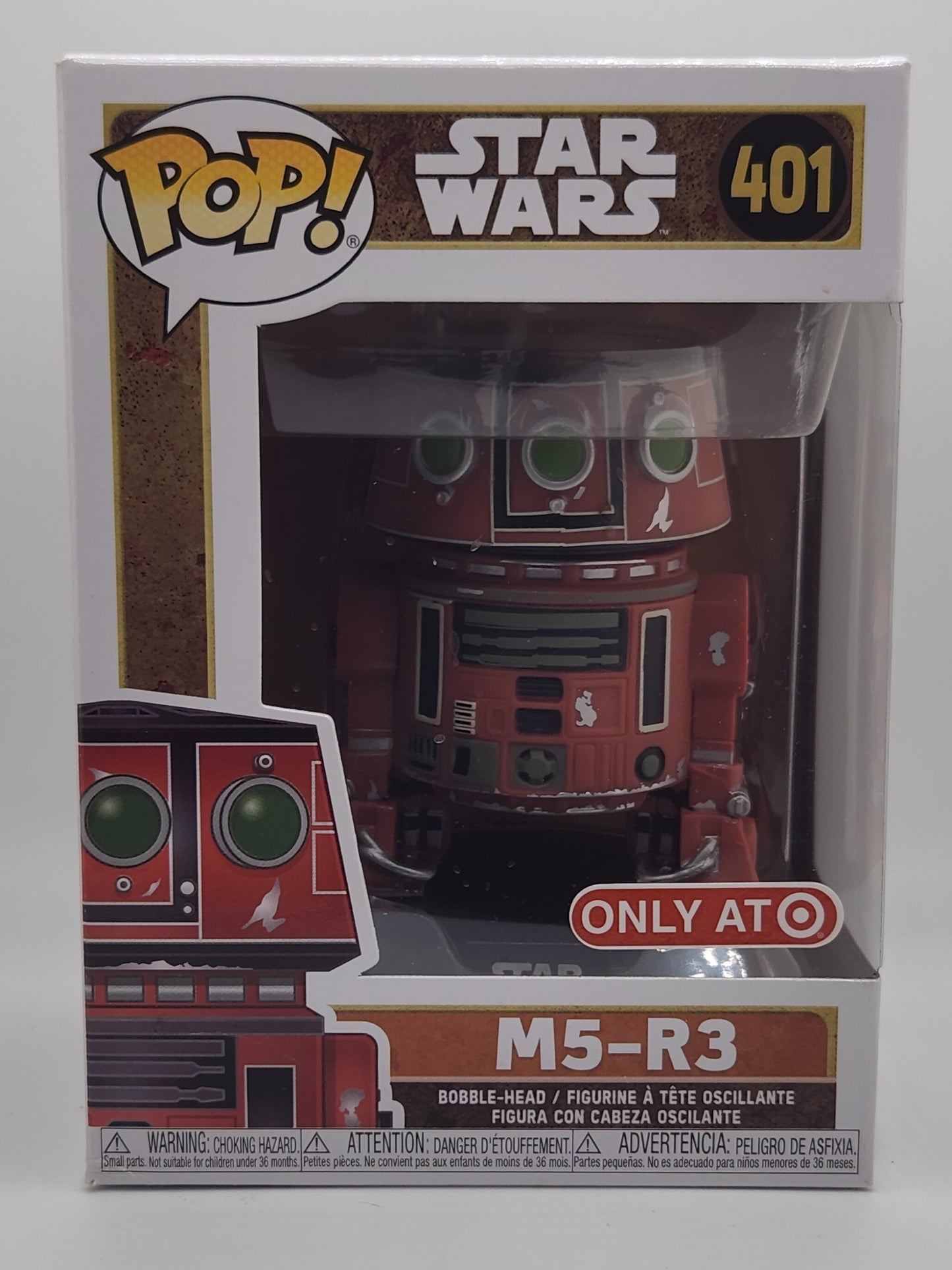 M5-R3 - #401 - Autocollant Target Exclusive - Condition de la boîte 7/10