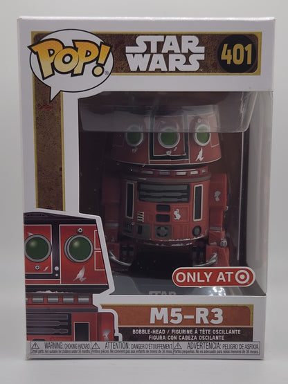 M5-R3 - #401 - Target Exclusive Sticker - Box Condition 7/10