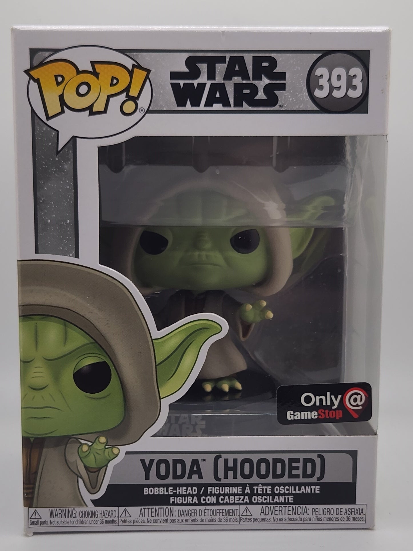 Yoda (Capuche) - #393 - État de la boîte 7/10