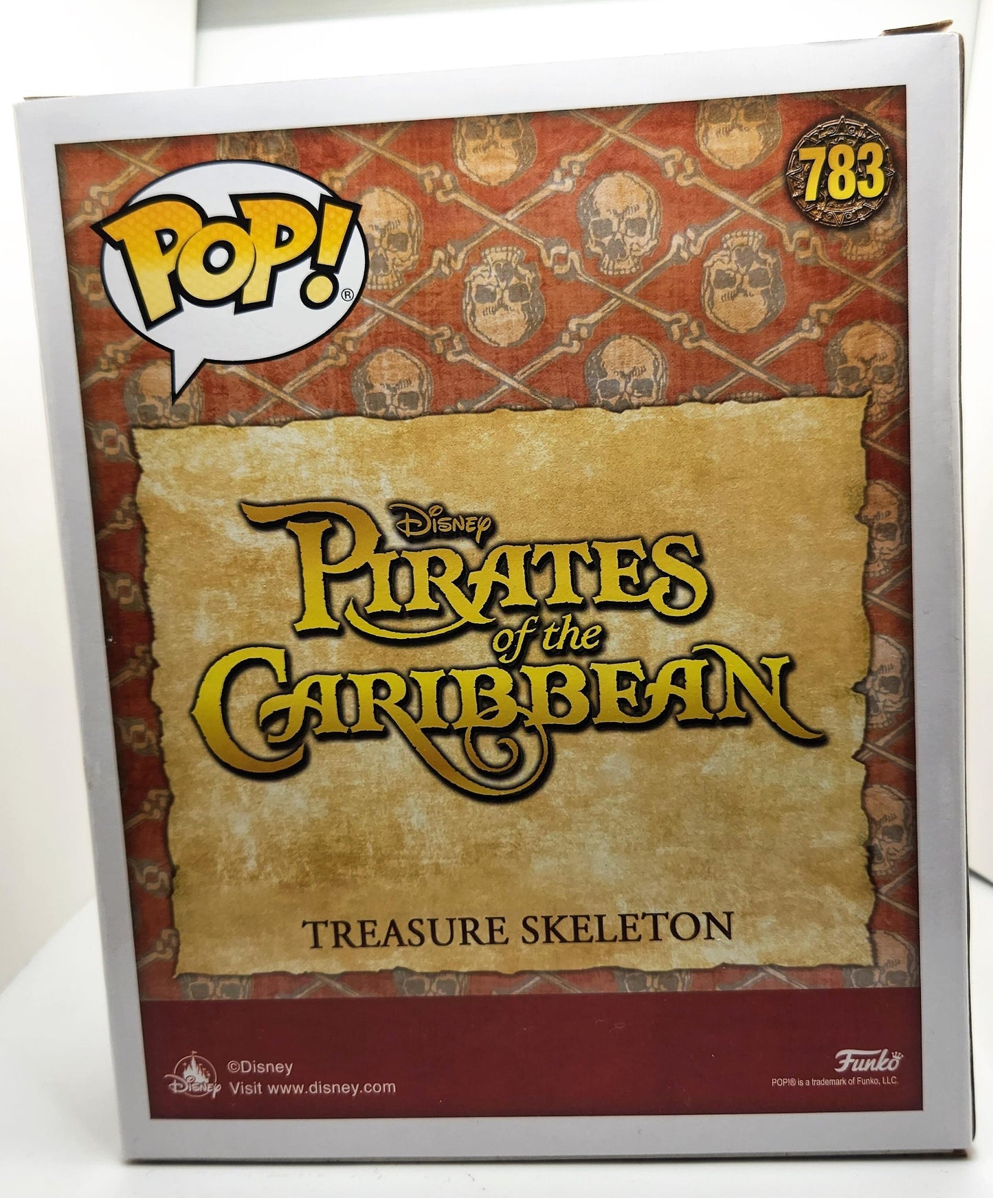 Treasure Skeleton - #783 - Disney Parks Excl - Condition 6/10