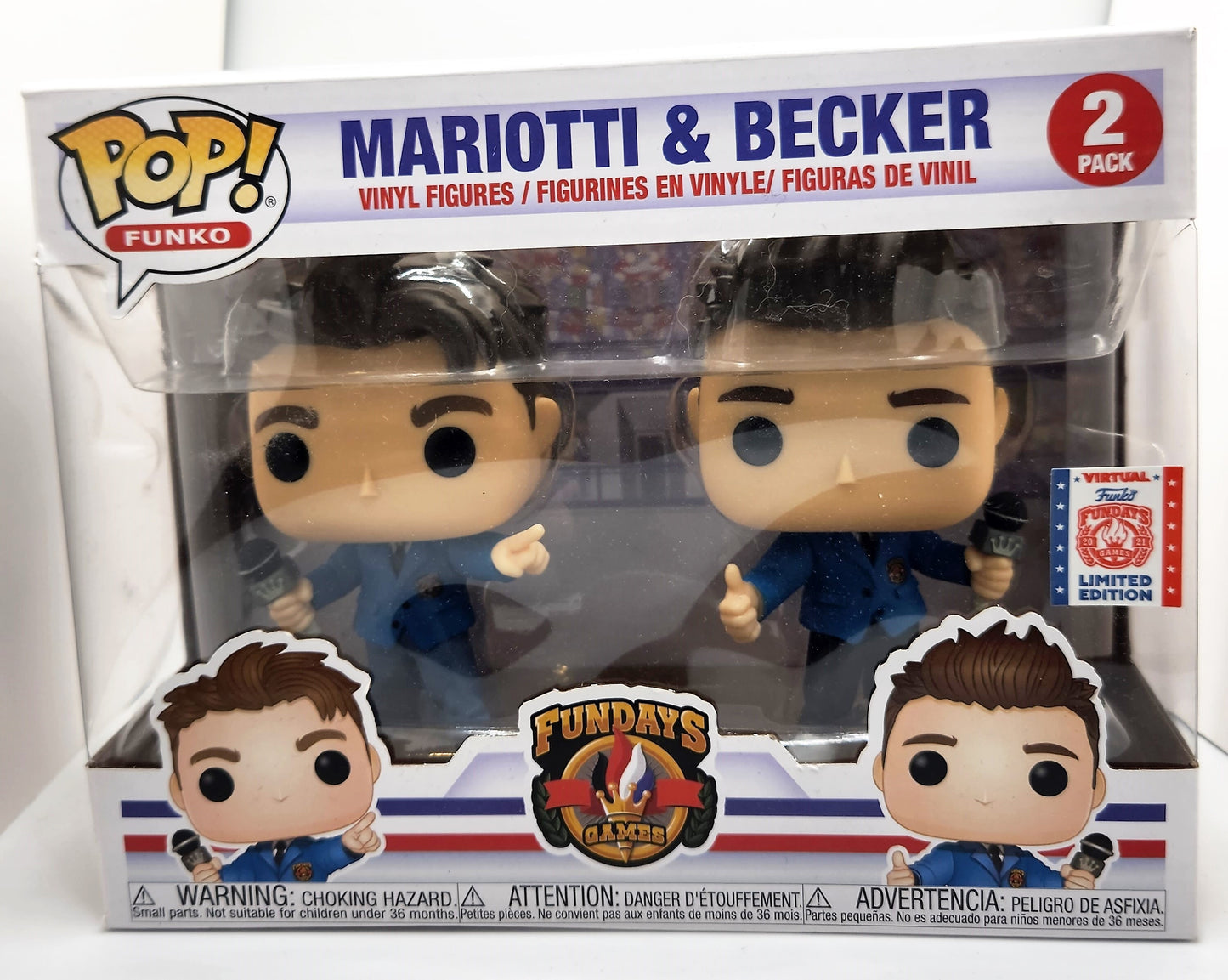 Mariotti &amp; Becker (paquete de 2) - 2021 Funday - Estado de la caja 8/10