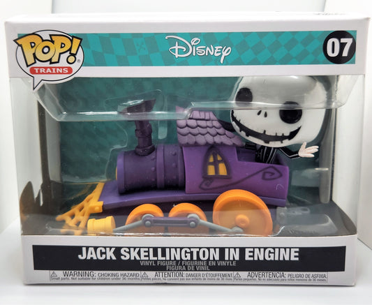 Jack Skellington in Snowmobile - #104 - Box Condition 9/10