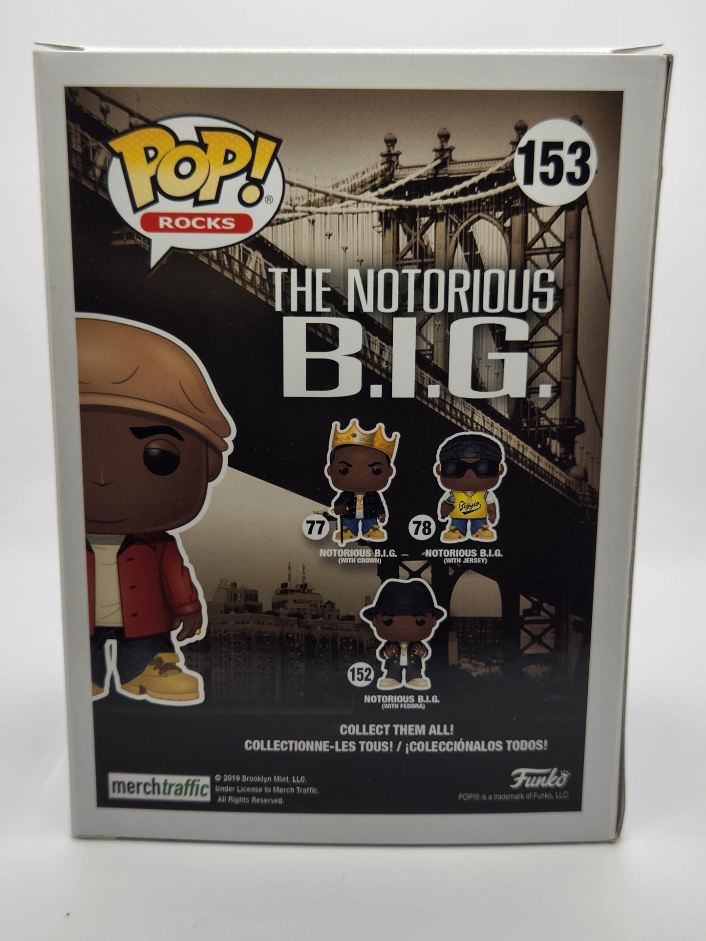 Notorious BIG (con champán) - #153 - Estado de la caja 8/10