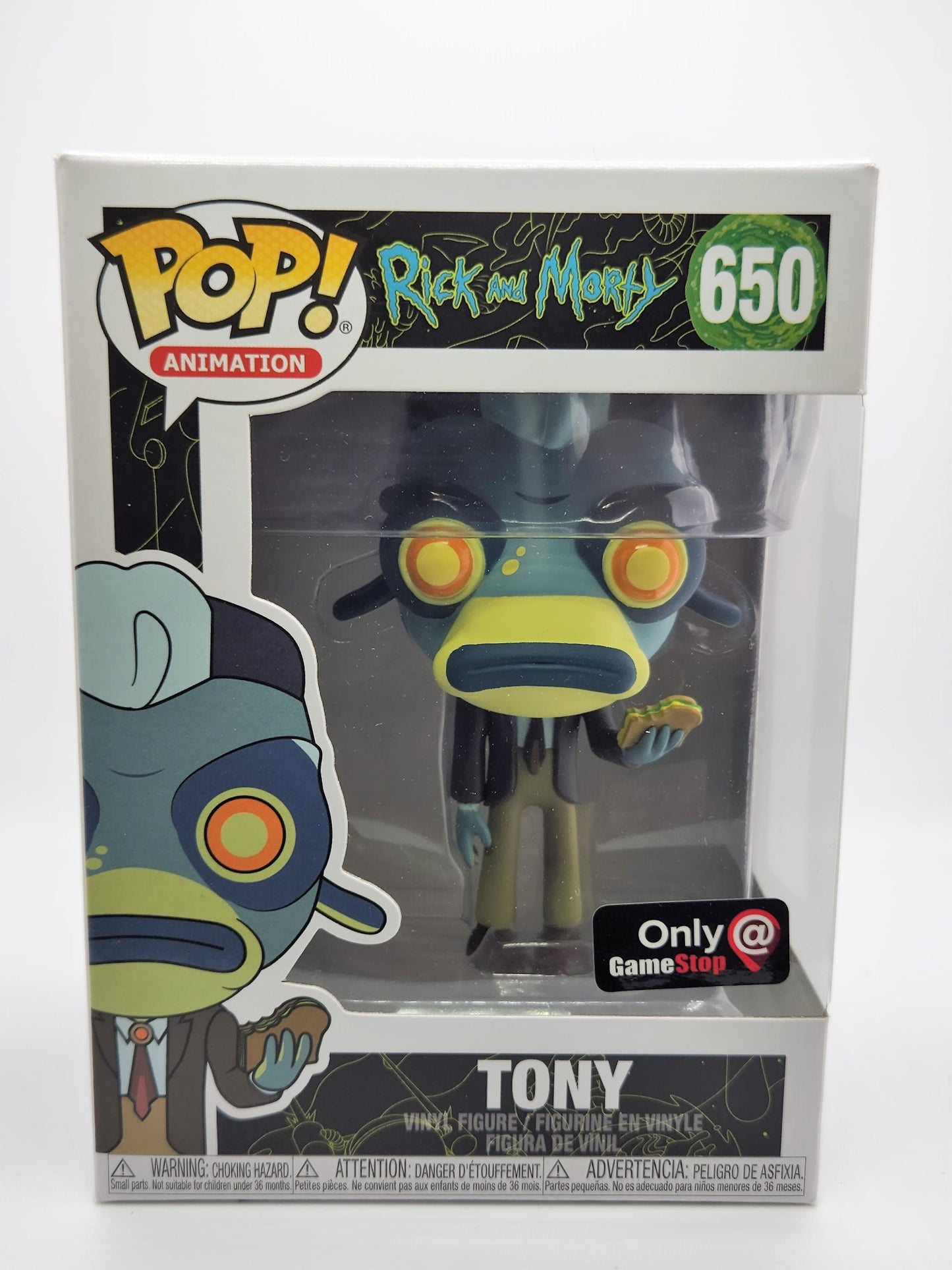 Tony - #650 - Box Condition 7/10