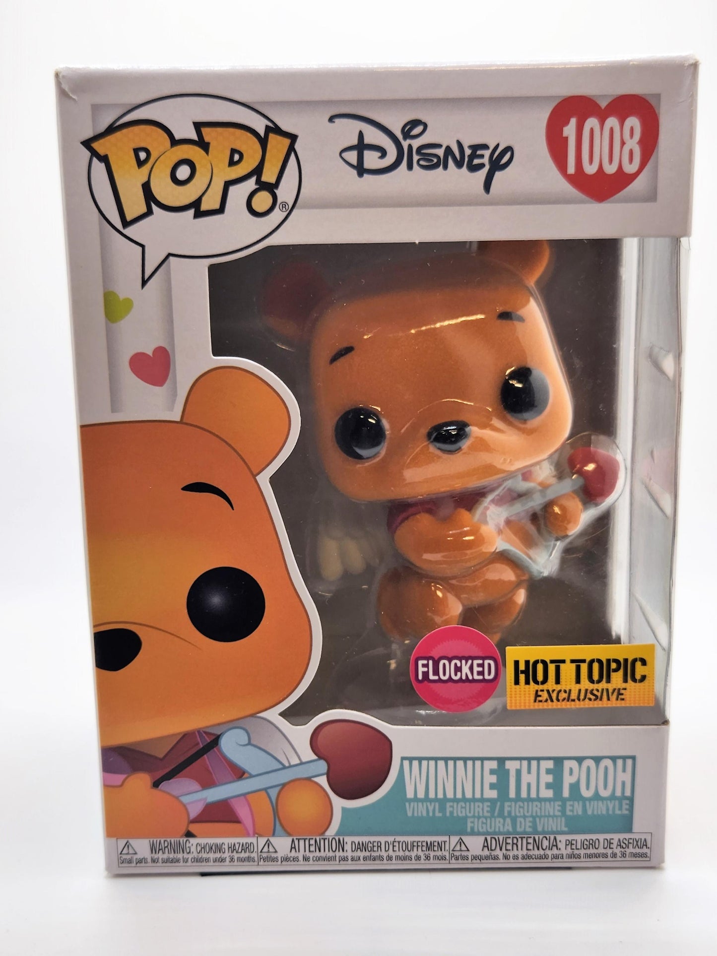 Winnie the Pooh (Flocked) - #1140 - Estado de la caja 9/10