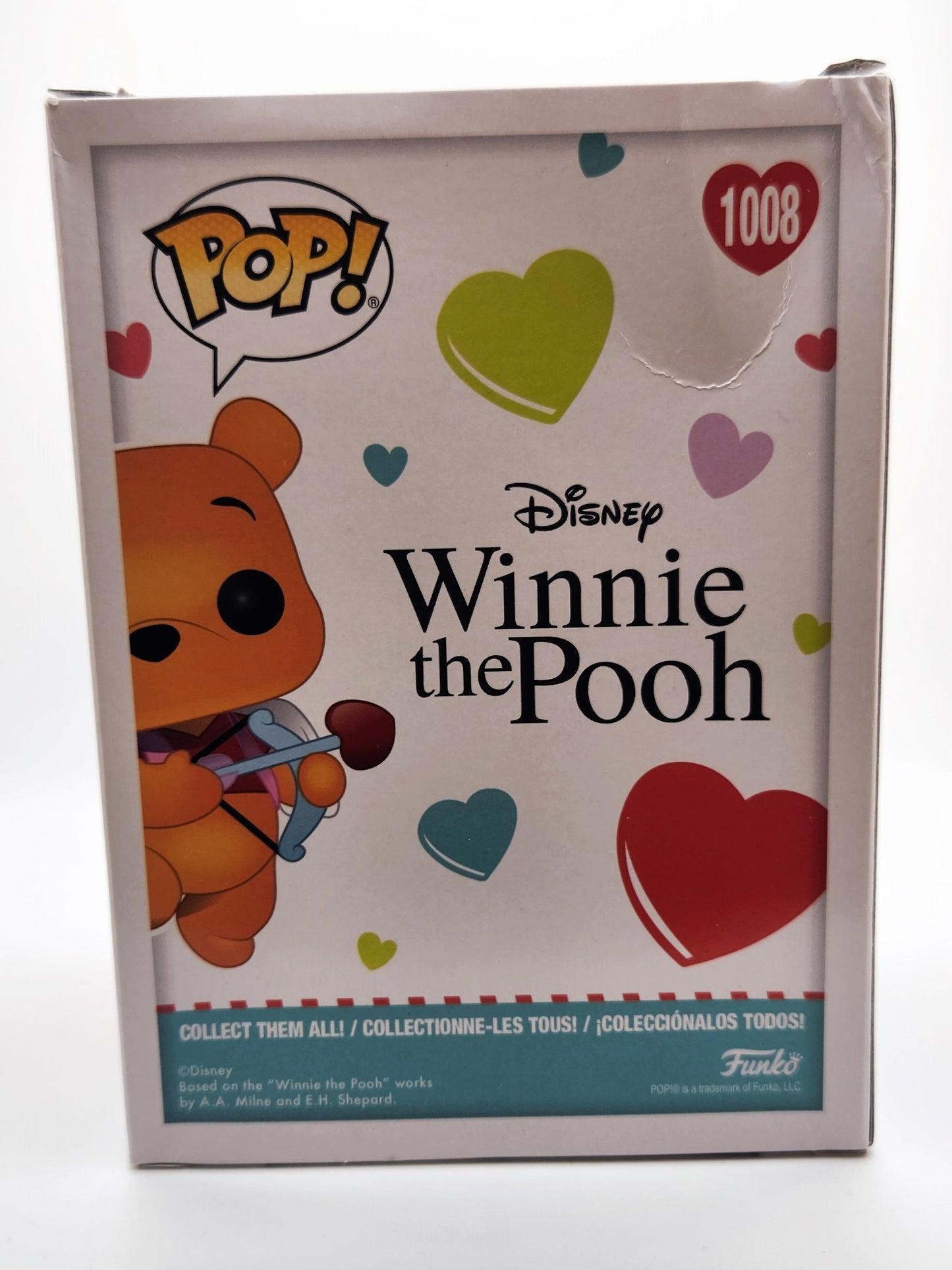 Winnie the Pooh (Flocked) - #1140 - Estado de la caja 9/10