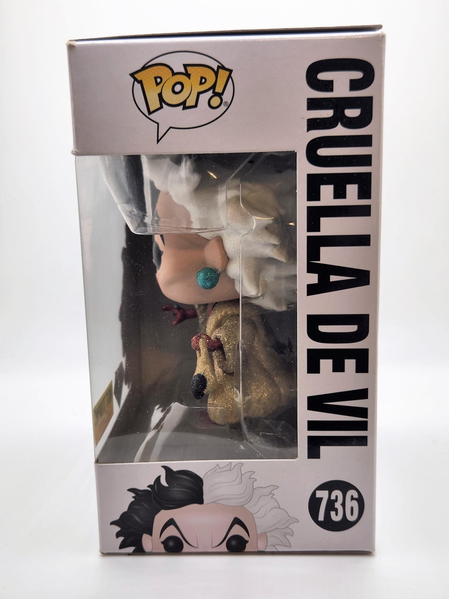 Cruella De Vil (Diamant, Paillettes) - #736 - État de la boîte 7/10