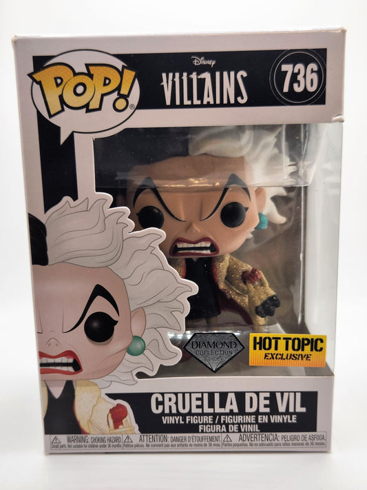 Cruella De Vil (Diamant, Paillettes) - #736 - État de la boîte 7/10