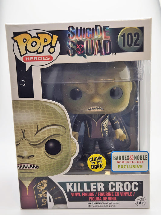 Killer Croc (Glow in the Dark) - #102 - Estado de la caja 7/10